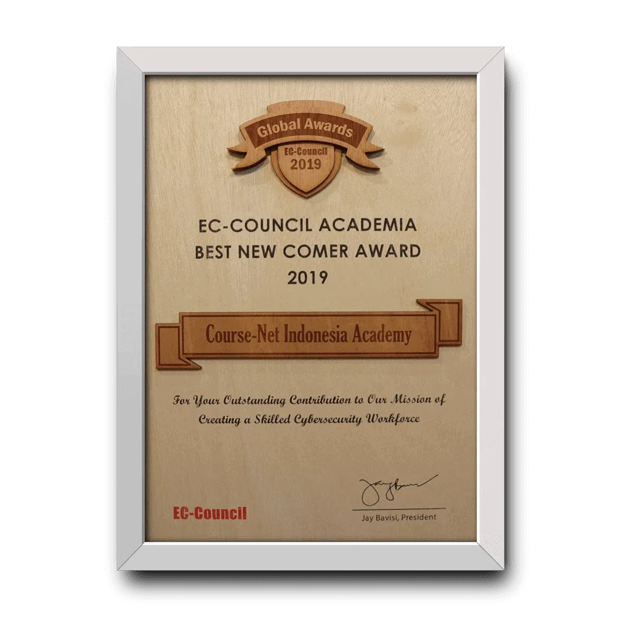 ec-council, ec-council ceh ethical hacking course, ec-council indonesia, ec-council certification,Awards Course-Net dari EC-Council