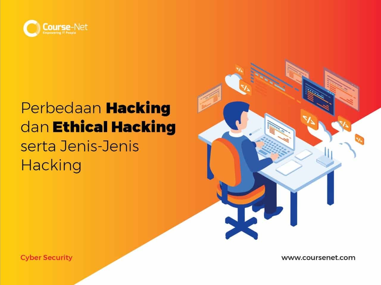 Read more about the article Perbedaan Hacking dan Ethical Hacking serta Jenis-Jenis Hacking